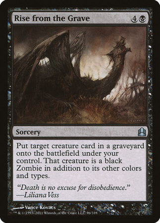Rise from the Grave [Commander 2011] | Dumpster Cat Games