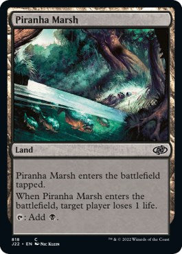 Piranha Marsh [Jumpstart 2022] | Dumpster Cat Games