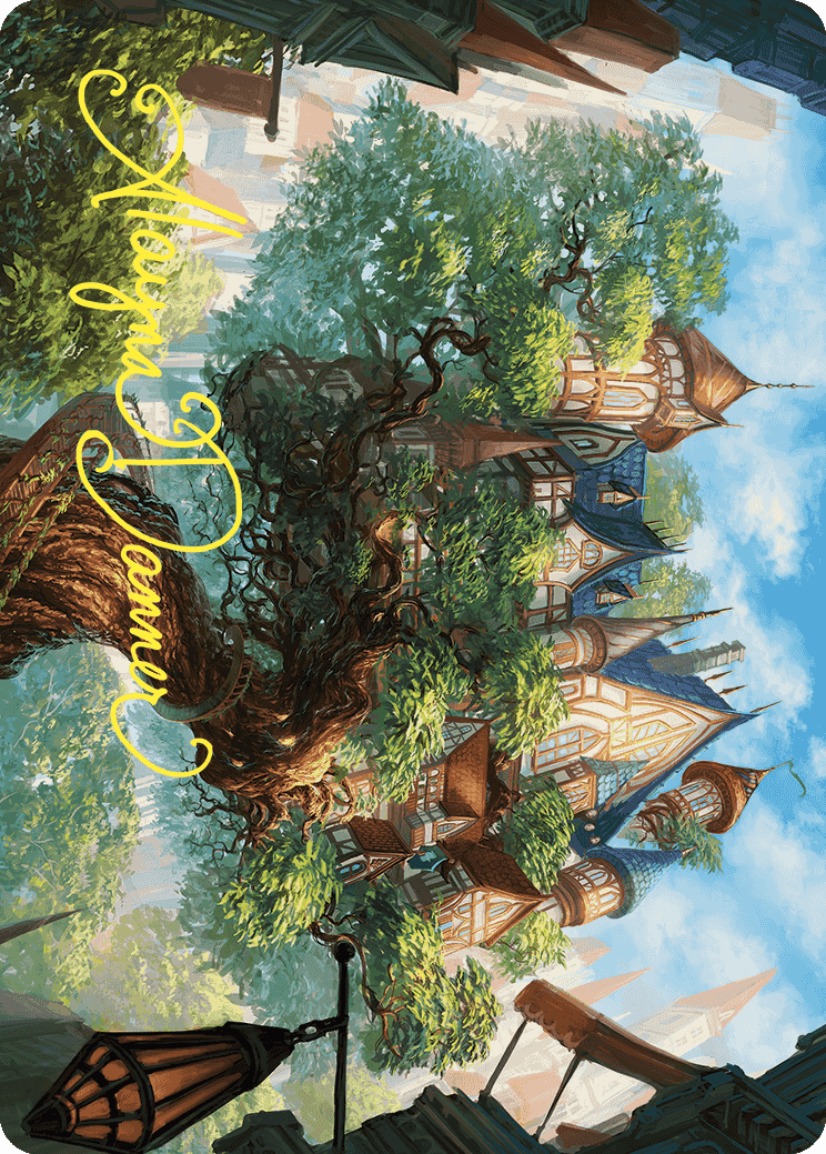 Edgewall Inn Art Card (Gold-Stamped Signature) [Wilds of Eldraine Art Series] | Dumpster Cat Games