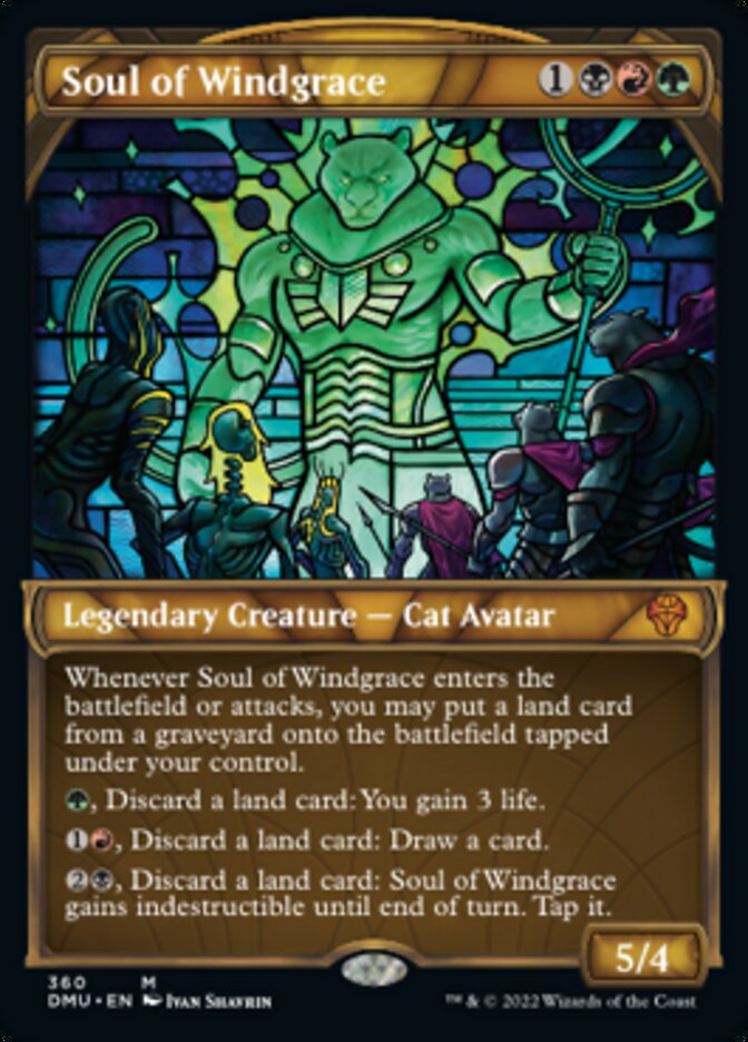 Soul of Windgrace (Showcase Textured) [Dominaria United] | Dumpster Cat Games
