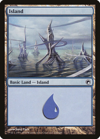 Island (236) [Scars of Mirrodin] | Dumpster Cat Games