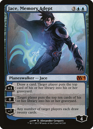Jace, Memory Adept [Magic 2014] | Dumpster Cat Games
