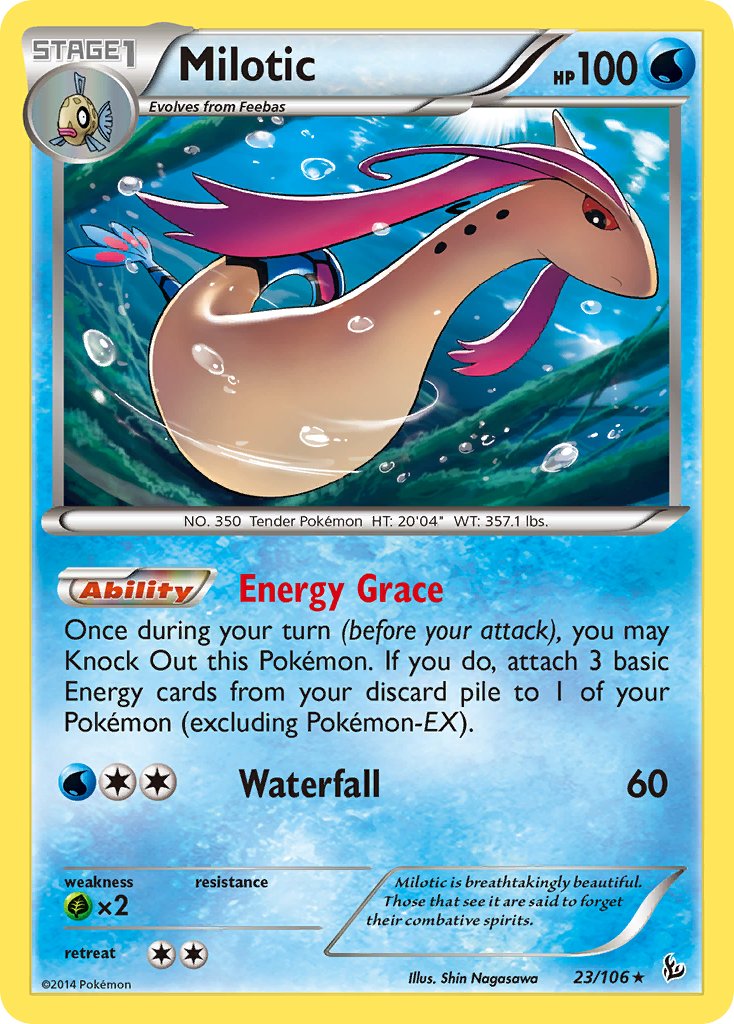 Milotic (23/106) (Theme Deck Exclusive) [XY: Flashfire] | Dumpster Cat Games