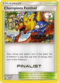 Champions Festival (SM78) (2017 Finalist) [Sun & Moon: Black Star Promos] | Dumpster Cat Games