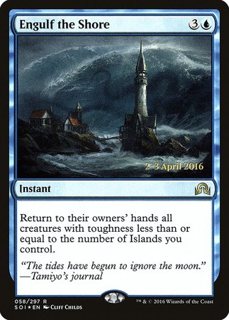 Engulf the Shore [Shadows over Innistrad Promos] | Dumpster Cat Games