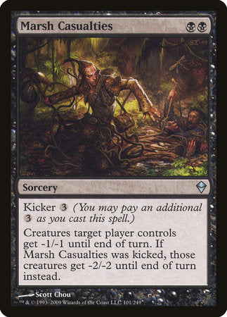 Marsh Casualties [Zendikar] | Dumpster Cat Games