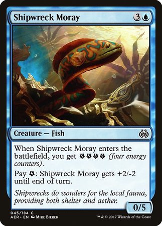 Shipwreck Moray [Aether Revolt] | Dumpster Cat Games