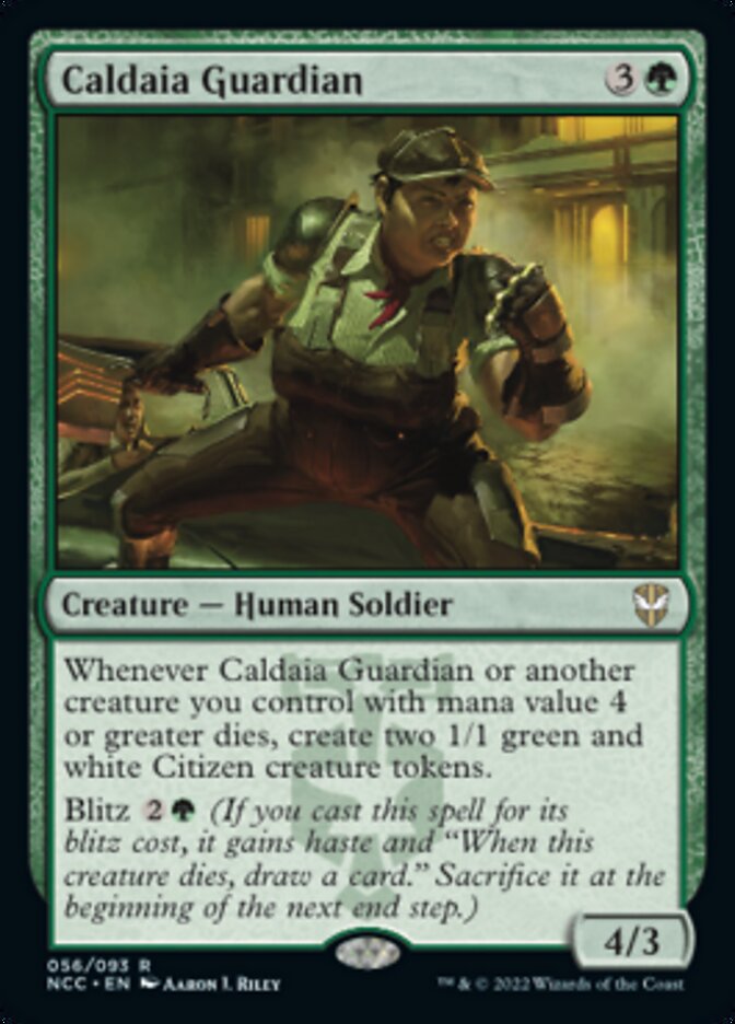 Caldaia Guardian [Streets of New Capenna Commander] | Dumpster Cat Games