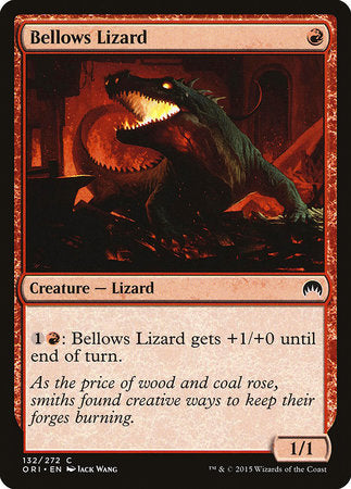 Bellows Lizard [Magic Origins] | Dumpster Cat Games