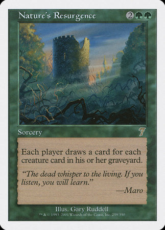Nature's Resurgence [Seventh Edition] | Dumpster Cat Games