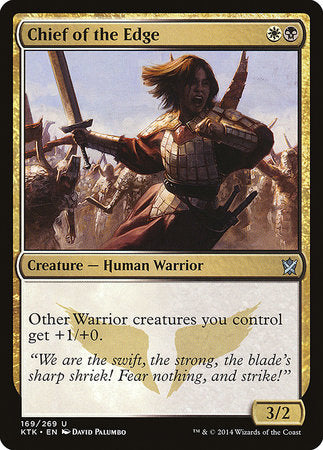 Chief of the Edge [Khans of Tarkir] | Dumpster Cat Games