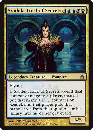 Szadek, Lord of Secrets [Ravnica: City of Guilds] | Dumpster Cat Games