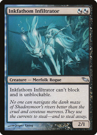 Inkfathom Infiltrator [Shadowmoor] | Dumpster Cat Games