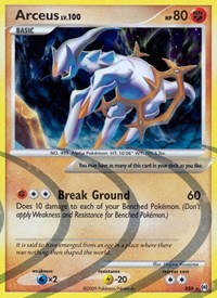 Arceus (AR8) [Platinum: Arceus] | Dumpster Cat Games