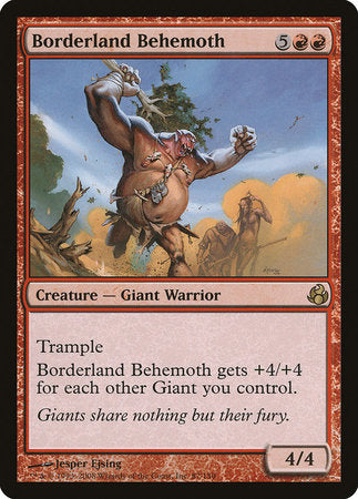 Borderland Behemoth [Morningtide] | Dumpster Cat Games