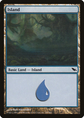 Island (289) [Shadowmoor] | Dumpster Cat Games