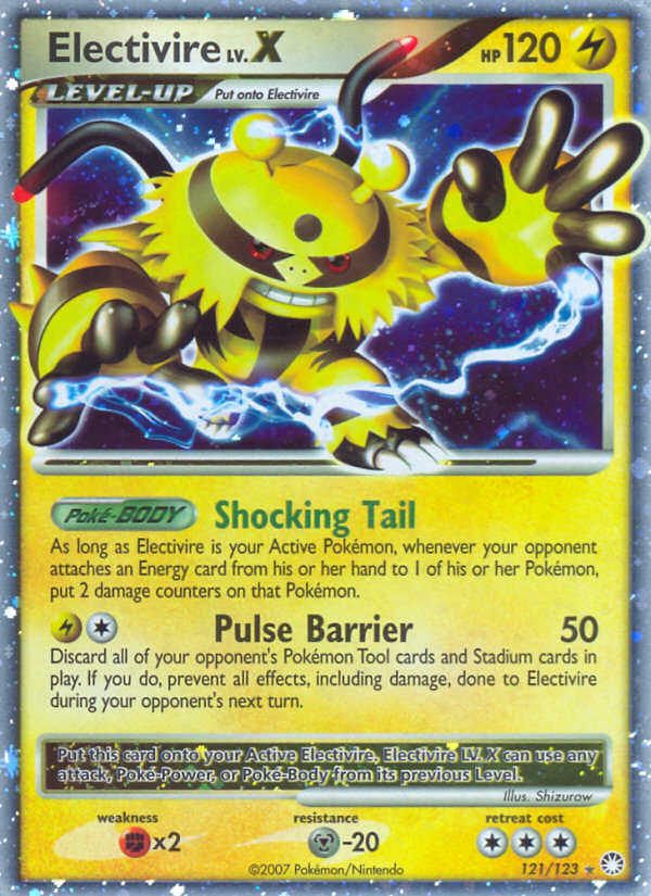 Electivire LV.X (121/123) [Diamond & Pearl: Mysterious Treasures] | Dumpster Cat Games