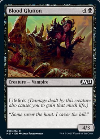 Blood Glutton [Core Set 2021] | Dumpster Cat Games