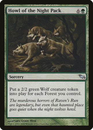 Howl of the Night Pack [Shadowmoor] | Dumpster Cat Games