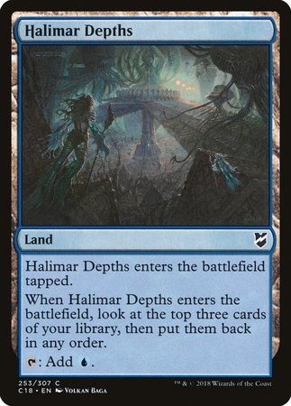 Halimar Depths [Commander 2018] | Dumpster Cat Games