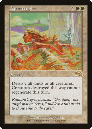 Catastrophe [Urza's Saga] | Dumpster Cat Games
