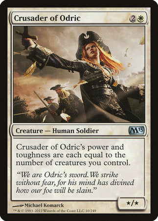 Crusader of Odric [Magic 2013] | Dumpster Cat Games
