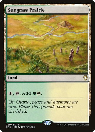 Sungrass Prairie [Commander Anthology Volume II] | Dumpster Cat Games