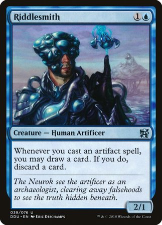 Riddlesmith [Duel Decks: Elves vs. Inventors] | Dumpster Cat Games