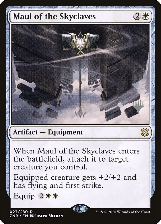 Maul of the Skyclaves (Promo Pack) [Zendikar Rising Promos] | Dumpster Cat Games