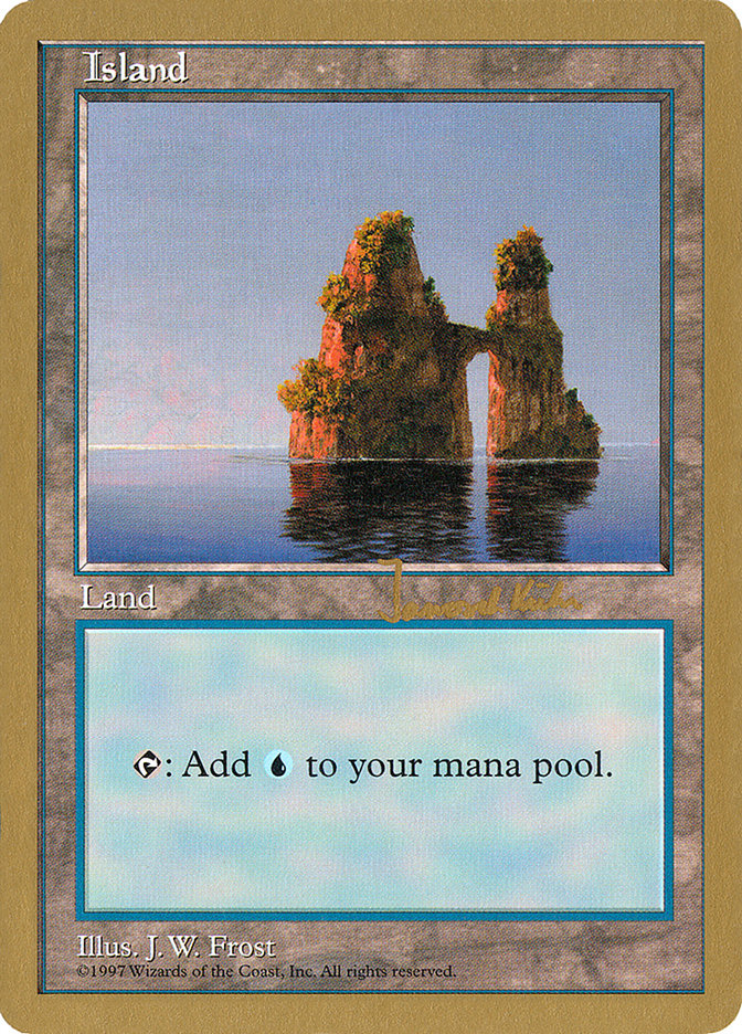 Island (jk436) (Janosch Kuhn) [World Championship Decks 1997] | Dumpster Cat Games