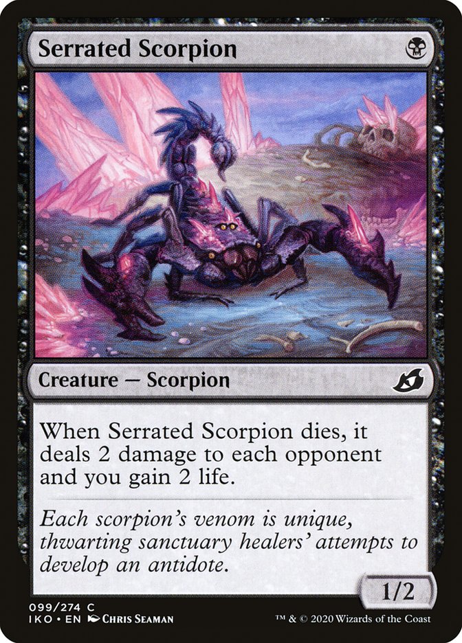Serrated Scorpion [Ikoria: Lair of Behemoths] | Dumpster Cat Games
