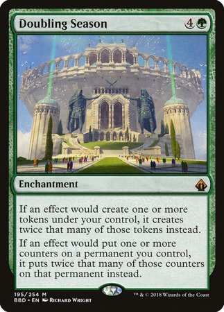 Doubling Season [Battlebond] | Dumpster Cat Games