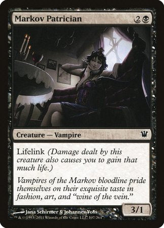 Markov Patrician [Innistrad] | Dumpster Cat Games