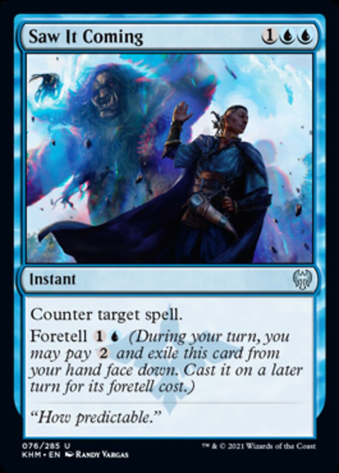 Saw It Coming [Kaldheim] | Dumpster Cat Games