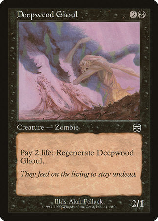 Deepwood Ghoul [Mercadian Masques] | Dumpster Cat Games