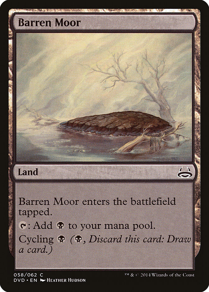 Barren Moor (Divine vs. Demonic) [Duel Decks Anthology] | Dumpster Cat Games