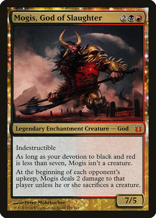 Mogis, God of Slaughter [Born of the Gods] | Dumpster Cat Games