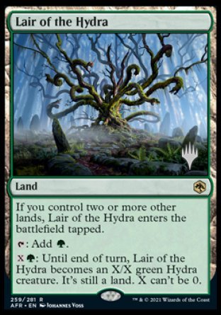 Lair of the Hydra (Promo Pack) [Dungeons & Dragons: Adventures in the Forgotten Realms Promos] | Dumpster Cat Games