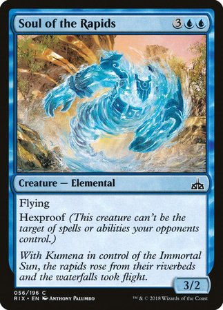Soul of the Rapids [Rivals of Ixalan] | Dumpster Cat Games