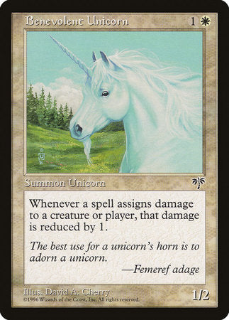 Benevolent Unicorn [Mirage] | Dumpster Cat Games