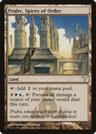Prahv, Spires of Order [Dissension] | Dumpster Cat Games