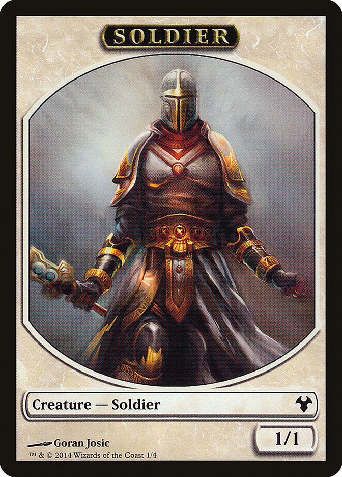 Soldier [Modern Event Deck 2014 Tokens] | Dumpster Cat Games