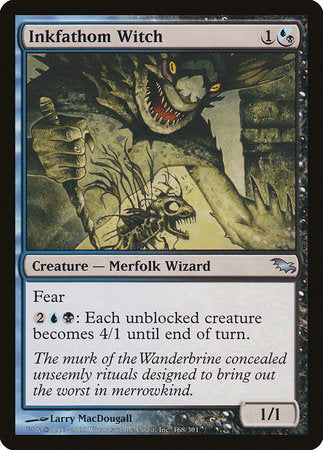 Inkfathom Witch [Shadowmoor] | Dumpster Cat Games