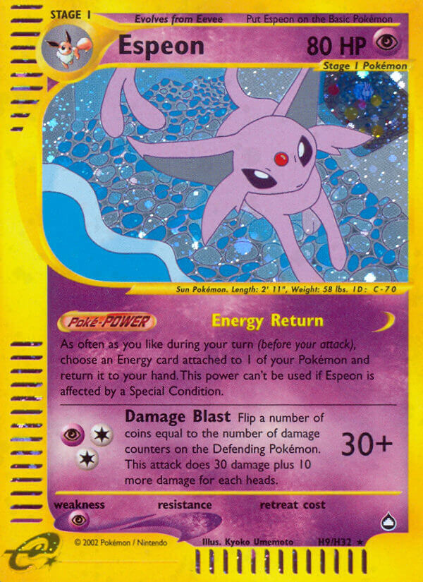 Espeon (H9/H32) [Aquapolis] | Dumpster Cat Games