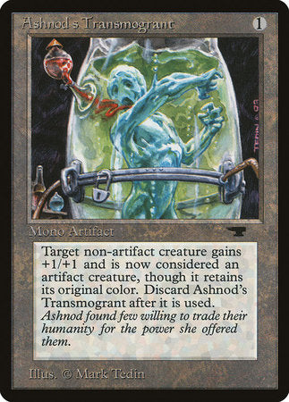 Ashnod's Transmogrant [Antiquities] | Dumpster Cat Games