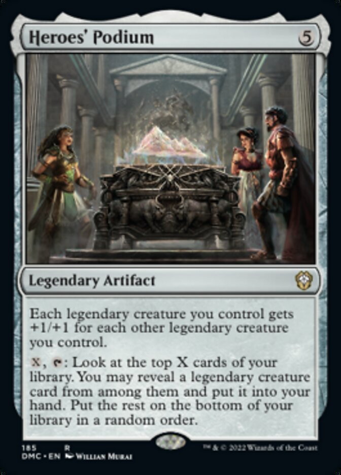 Heroes' Podium [Dominaria United Commander] | Dumpster Cat Games