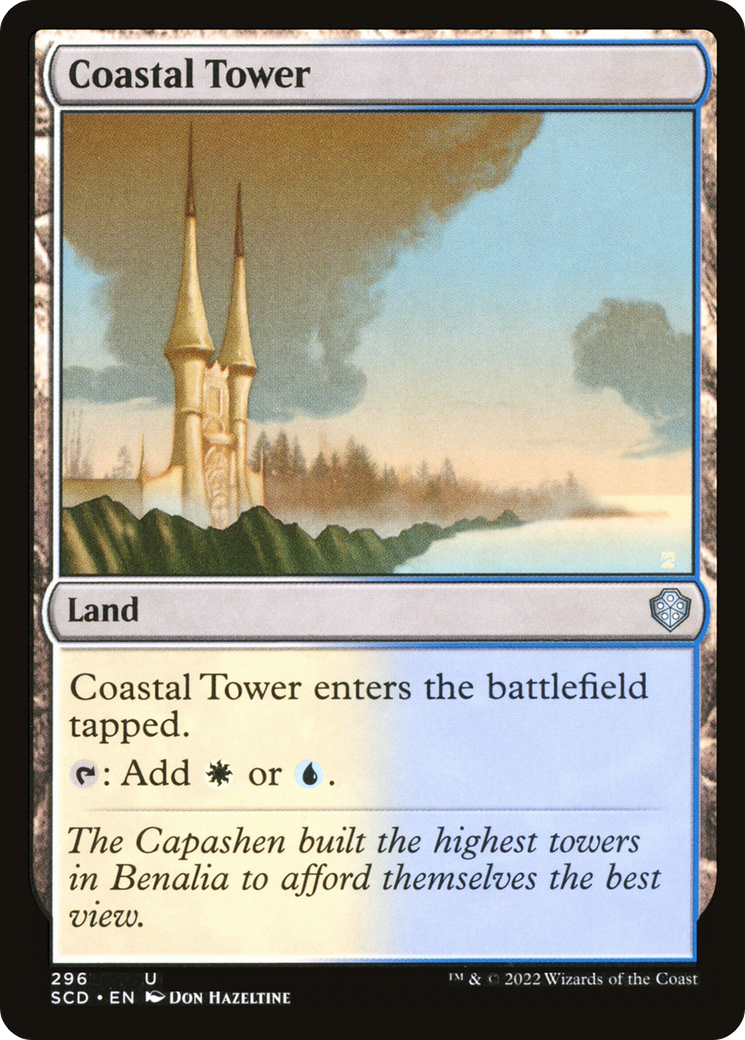 Coastal Tower [Starter Commander Decks] | Dumpster Cat Games