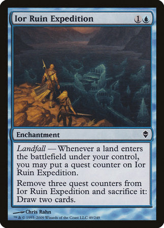 Ior Ruin Expedition [Zendikar] | Dumpster Cat Games