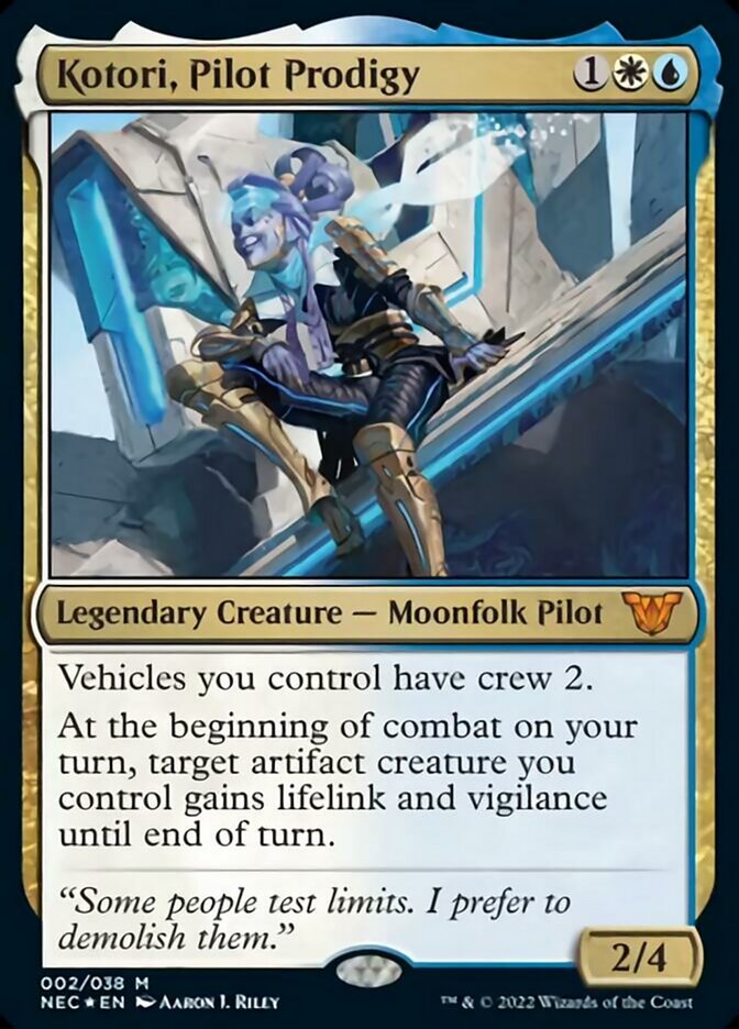Kotori, Pilot Prodigy [Kamigawa: Neon Dynasty Commander] | Dumpster Cat Games