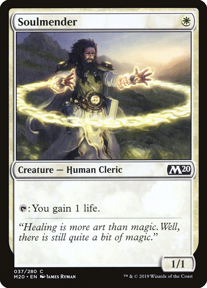 Soulmender [Core Set 2020] | Dumpster Cat Games